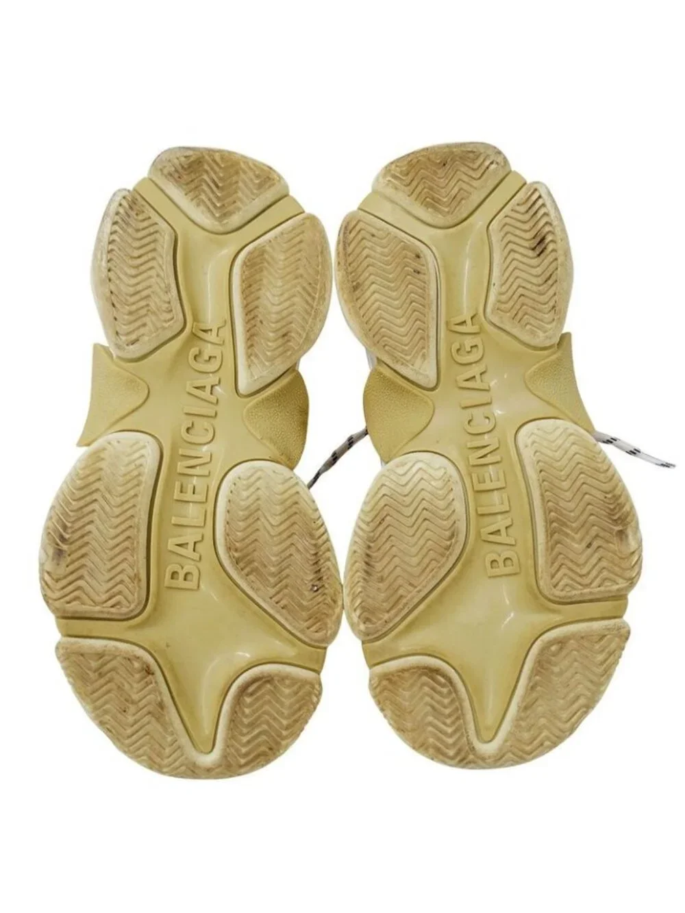 Balenciaga Sneakers Nylon Triple S White Beige 36 - Picture 4 of 15